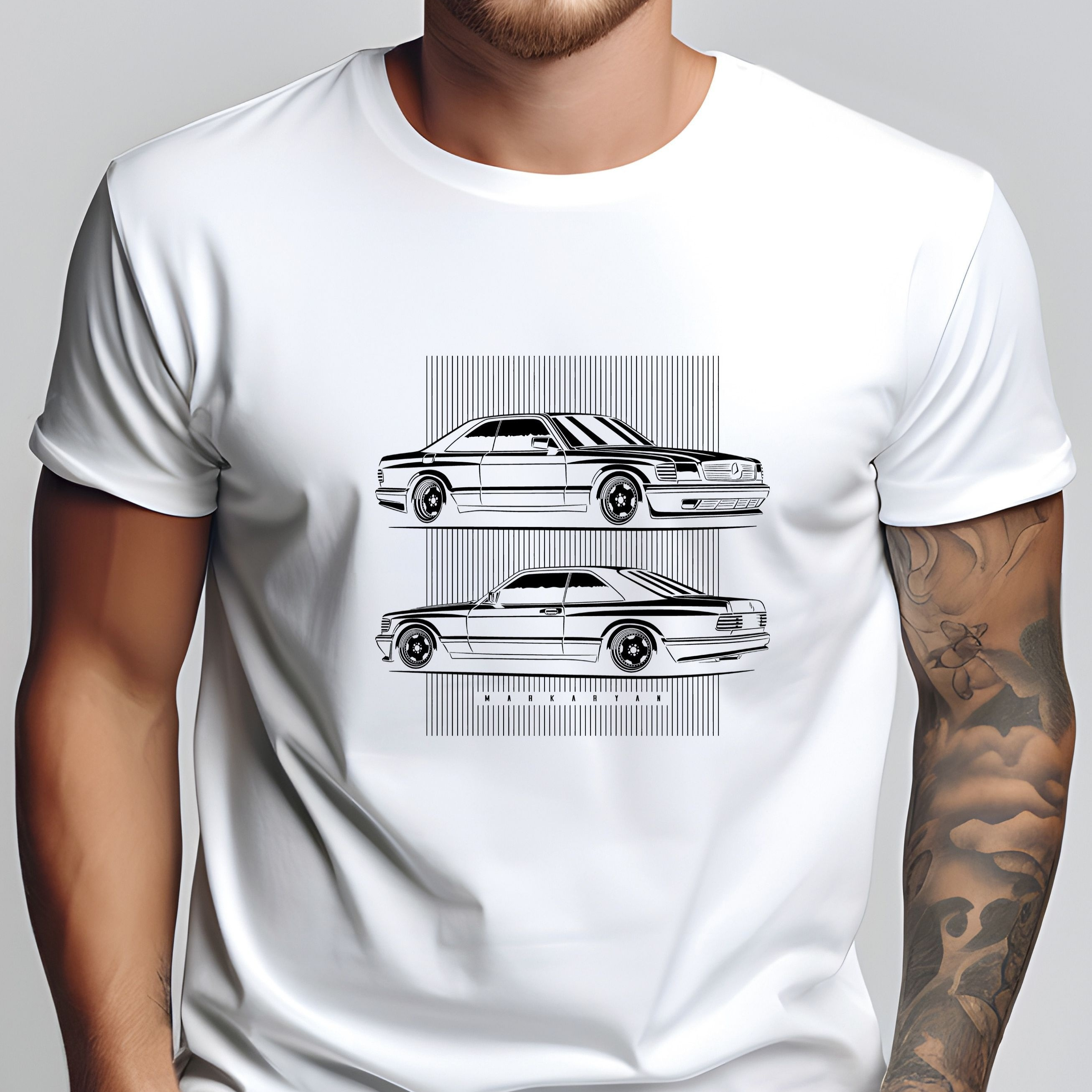 

Cars Print Tee Shirt, Tees For Men, Casual Short Sleeve T-shirt For Summer