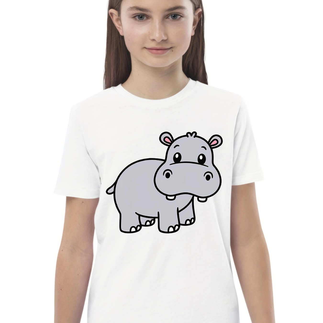 Hippo Birthday Sweet Hippo Cute Hippopotamus' Unisex Jersey T-Shirt