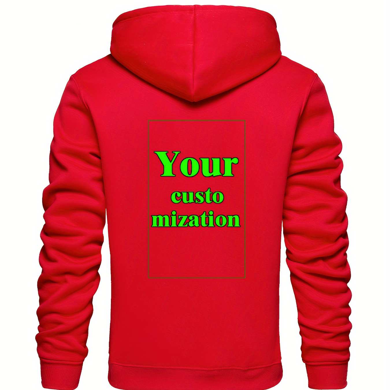 

Customized Print Hoodie, Cool Hoodies For Men, Men's Casual Pullover Hooded Sweatshirt With Kangaroo Pocket Streetwear For Winter Fall, As Gifts