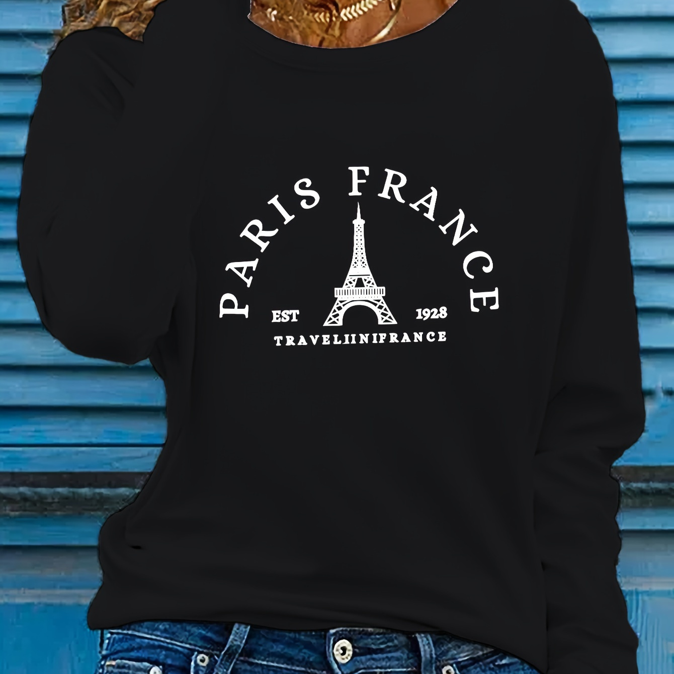 

Women's Long Sleeve T- - , Polyester , - For & Fall