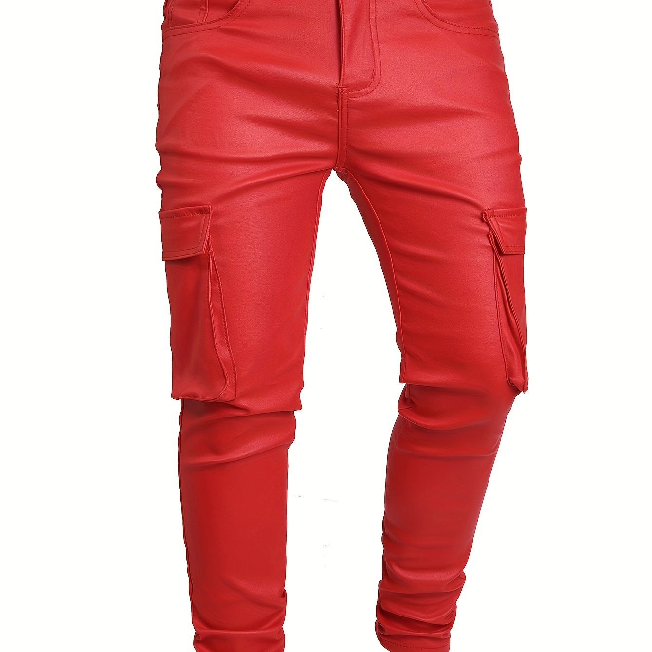 

Men's Casual Flap Pocket High Stretch Jeans