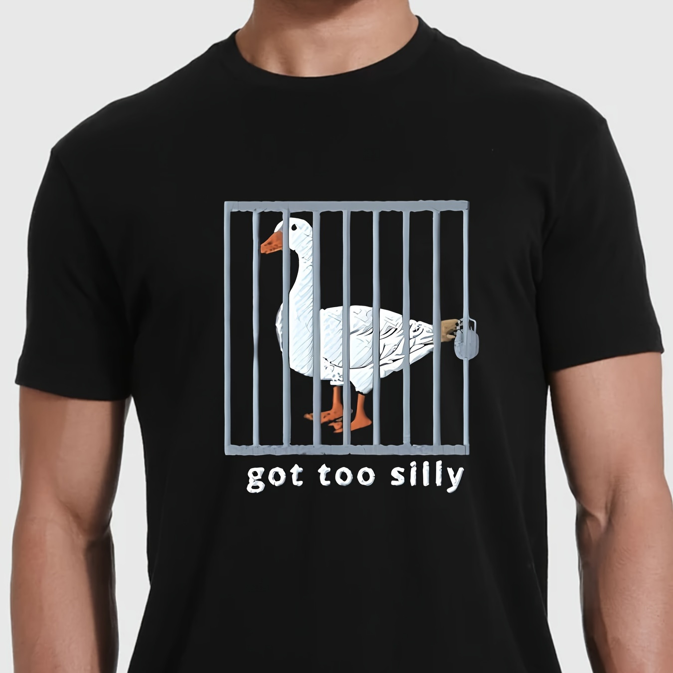 

Embroidered Silly Goose Shirt | Got Too Silly Embroidered Shirt | | Silly | Funny Shirt Gift