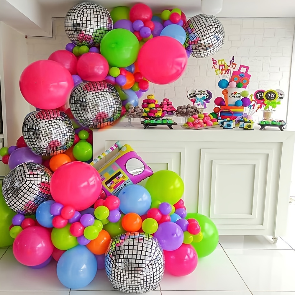 Décorations de la soirée de danse disco - Ballons Tunisia
