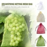1pc/10pcs Fruit Protection Bags Fruit Netting Bags With Drawstring Fruit Bags For Fruit Fruit Protect Bags Vegetable Fruit Net Fruit Cover Mesh Bag For Protecting Fruits