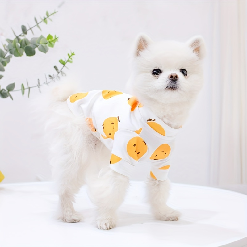 Soft Stretchy Dog Pajamas For Small Dogs In Summer Puppy Clothes