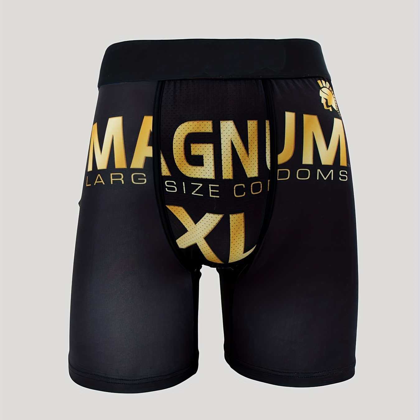 Men's PSD Black Magnum Allover Boxer Briefs - M 