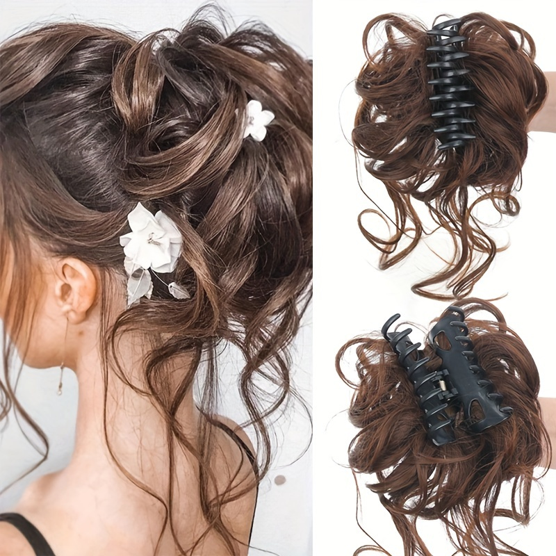 Soft Adjustable Hair Rope Thick Curly Hair Simple Style Hair - Temu Canada