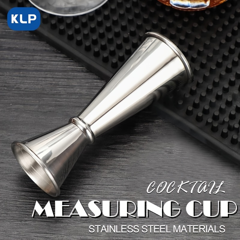 2pcs Set Klp Jigger For Bartending Jigger 2 Oz 1 Oz With Measurements Inside  18 8 Stainless Steel Cocktail Jiggers - Home & Kitchen - Temu