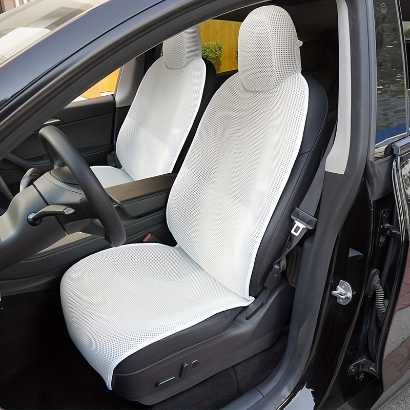 VIRIVI Auto Sitzauflage, Für Tesla Model 3 Auto-Schutzunterlage Bequem  rutschfest Sitzkissen Innenraum Zubehör,D