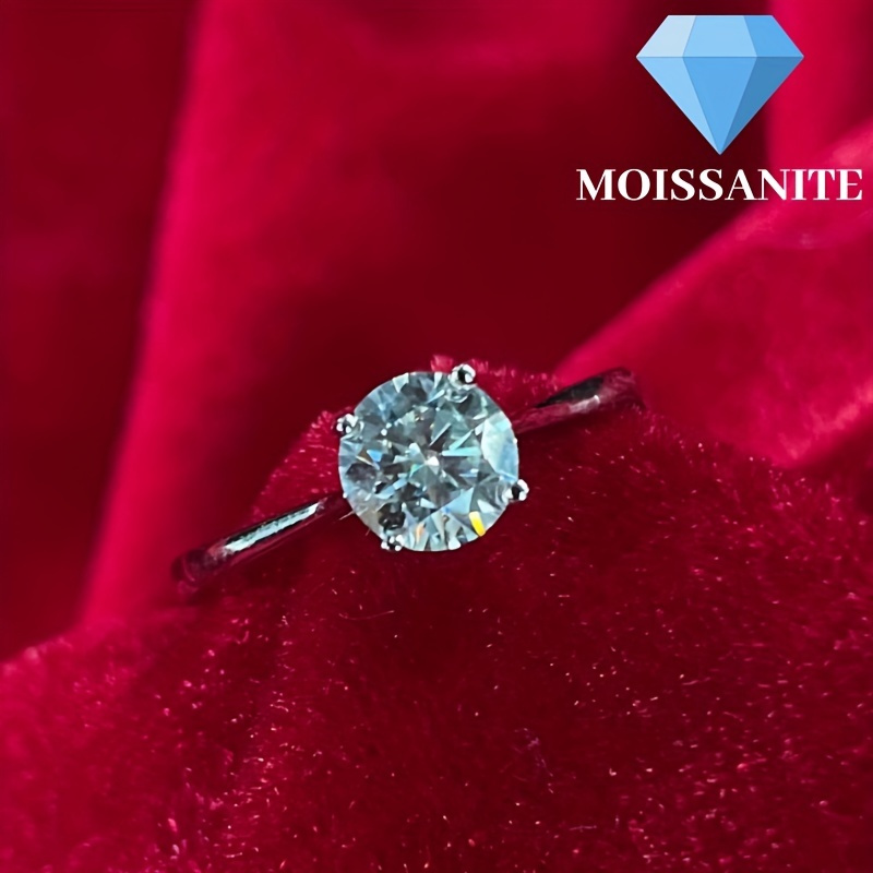 4 ct deals moissanite ring