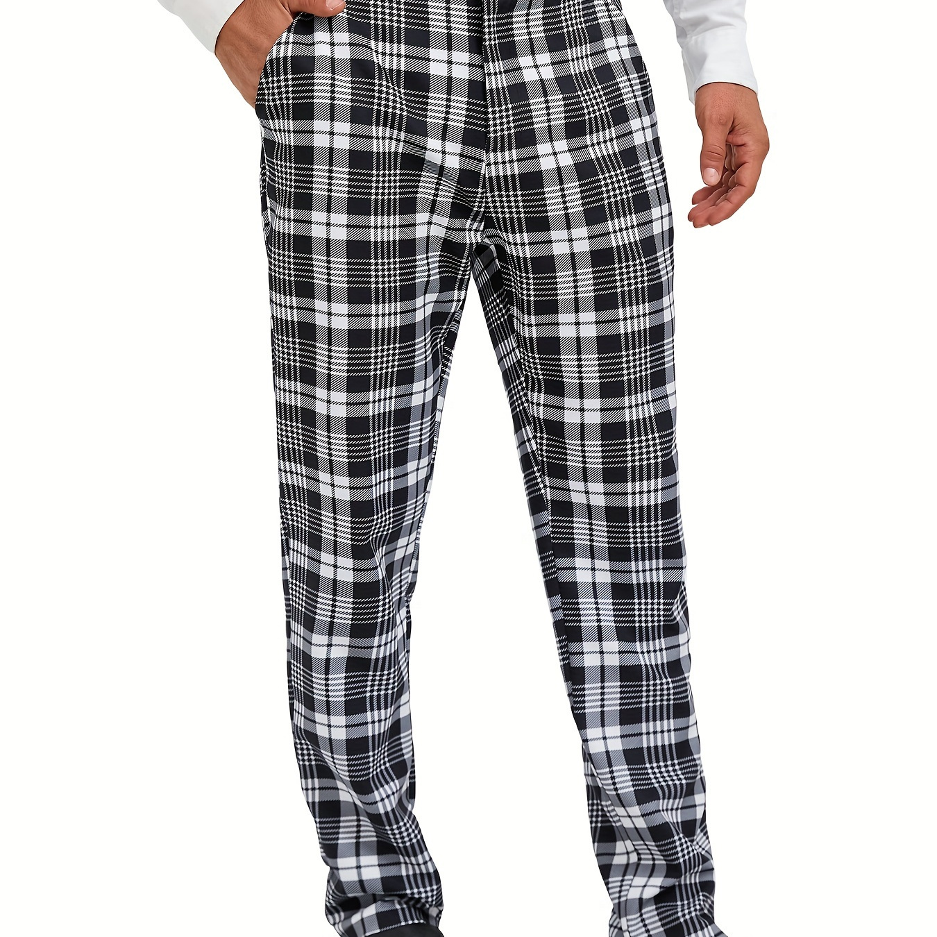 

Men' Casual Pants, Polyester Stretch Fabric, Regular Fit, Button Closure, , Adult Sizes, Woven