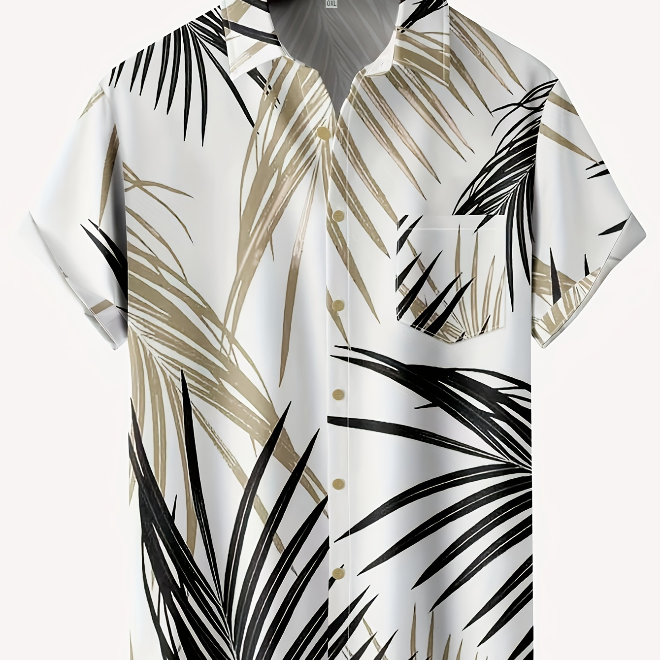 

Men's 'hawaiian Coconut' Print Short Sleeve Shirt