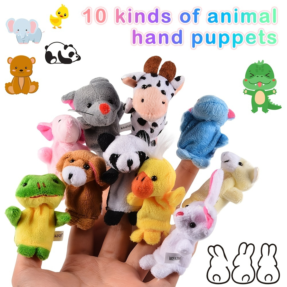 Hand Puppet Pets  Animal Hand Puppet Set