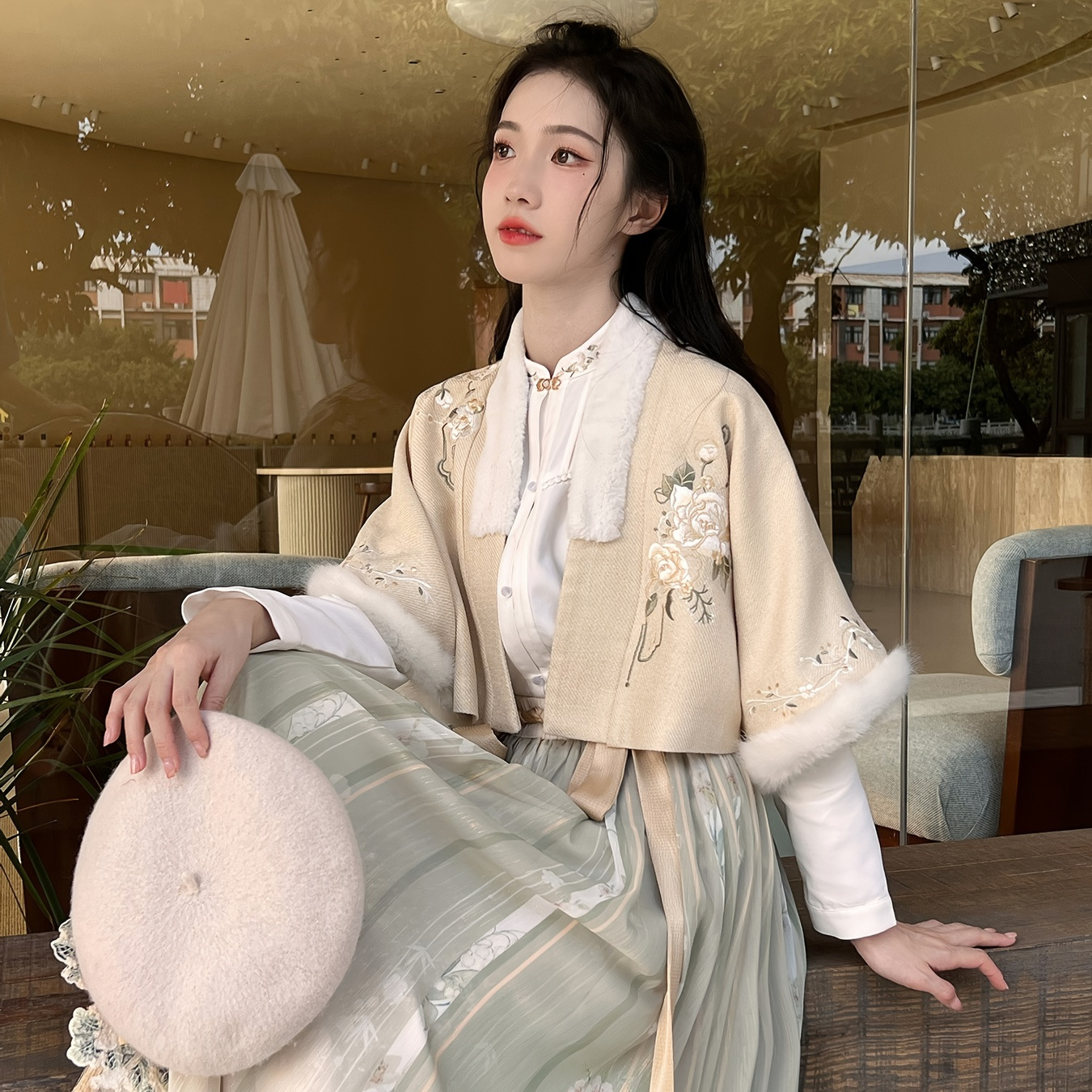 Tang Beizi Top Hanfu Set Chinese Cosplay Casual Hanfu Ancient Chinese ...