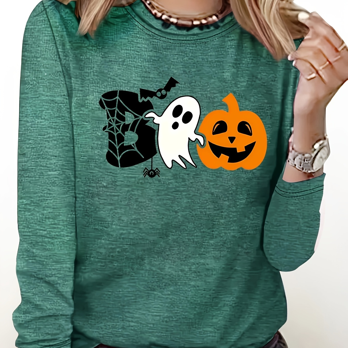 

Women's Halloween & Long Sleeve T- - , -, , , Non-see-through - For Fall/, In Multiple , S To Xxl