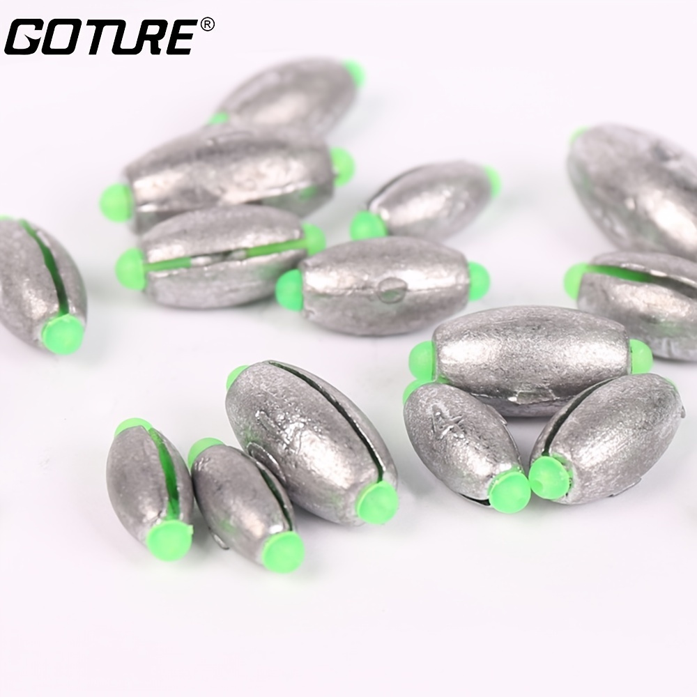1X Cylinder Weights Lead Sinkers Pure Lead Making Sea Fishing