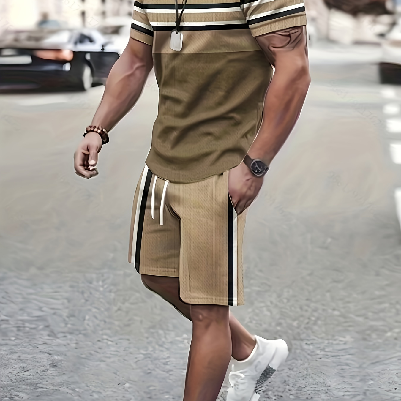

Men's Shorts And T Shirt Set T-shirt Outfits Graphic Color Block Crew Neck Clothing Apparel 3d Print Outdoor Daily Short Sleeve 3d Print 2 Piece 2pcs Designer Casual Comfortable