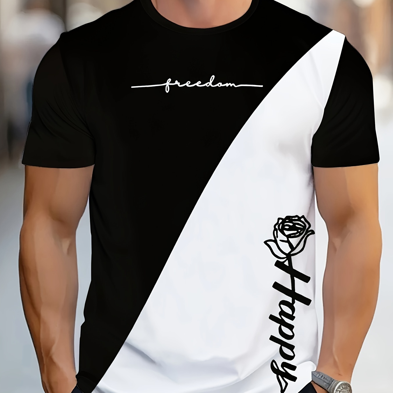 

Round T- - Polyester, For Summer