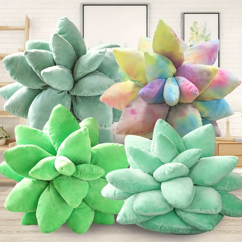 

Adorable Succulent Plant Throw Pillow - Perfect Gift For Kids! 【halloween Decor】【christmas Gift 】【thanksgiving】