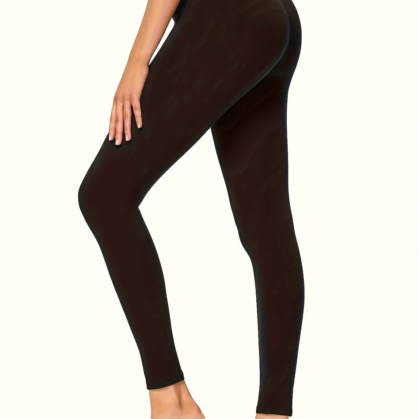 

Super Soft Leggings For Women, High Waisted Tummy Control No Workout Yoga Running Pants Leggings