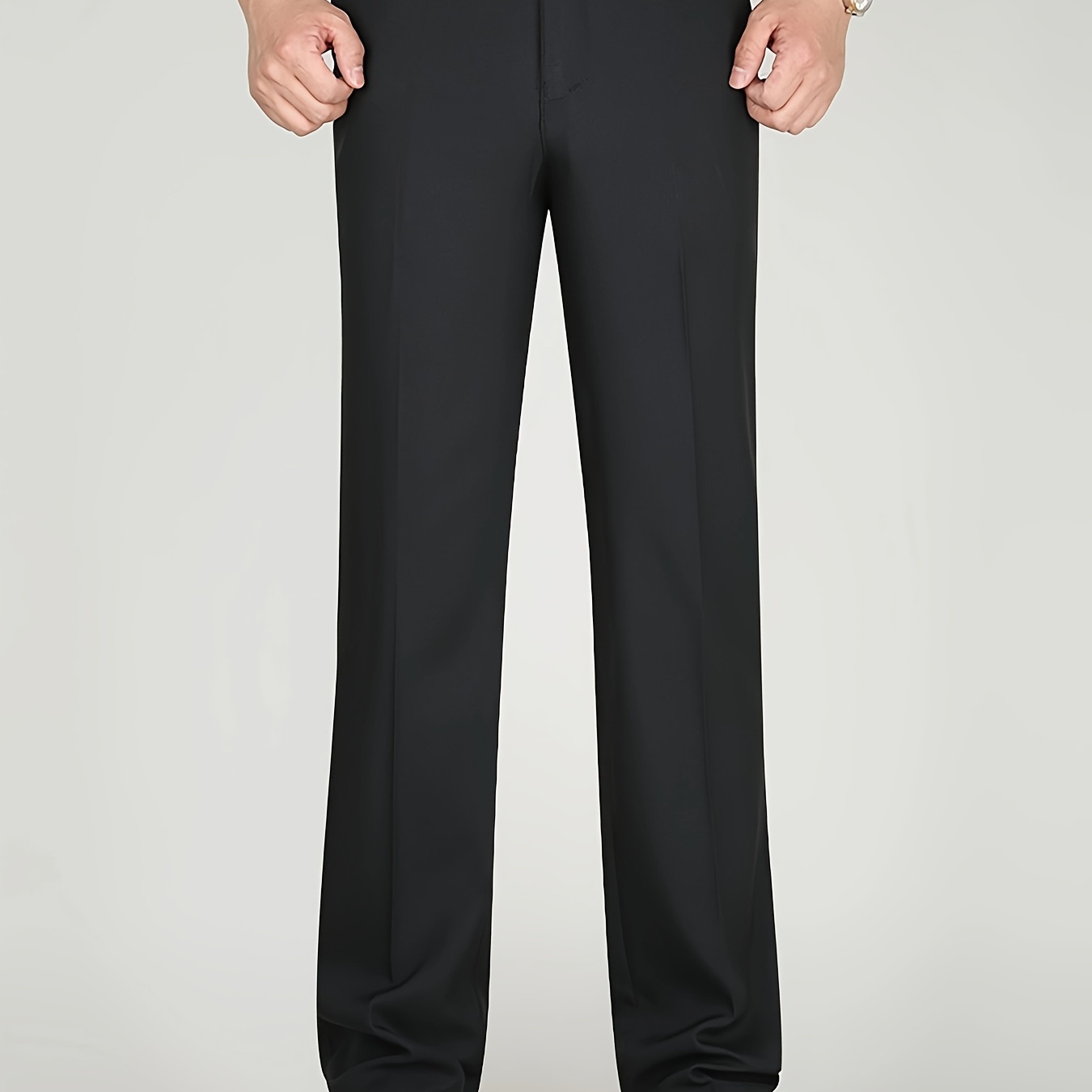 

Men's Solid Barrel Pants With Pockets, Casual Thin Trousers For Summer Outdoor Activities Gift