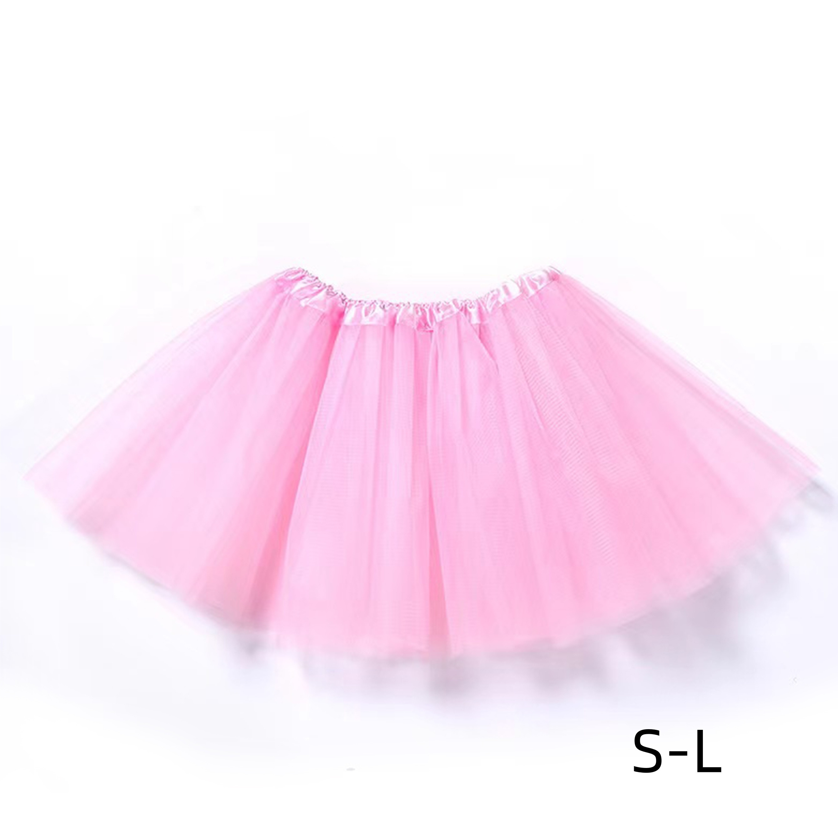 

Girls' Tulle Tutu Skirt, Elegant Ballet Performance Party Dance Skirt, Perfect Gift For Family And Friends