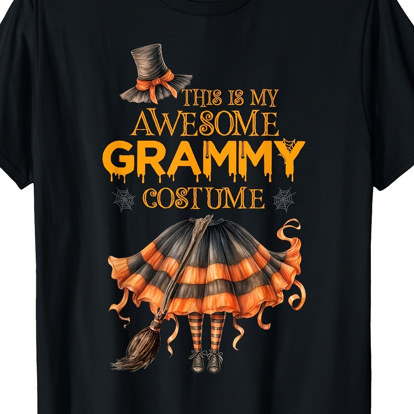 

Halloween Grammy Clothing Fun T-shirt.- 220g 100% Cotton.