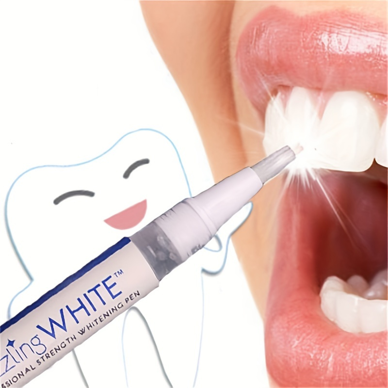 

1pc, 2ml Teeth Whitener, Brightening Teeth Whitening Pen, Rotating Beauty Tooth Cleaning Pen, Teeth Whitening Gel Pen