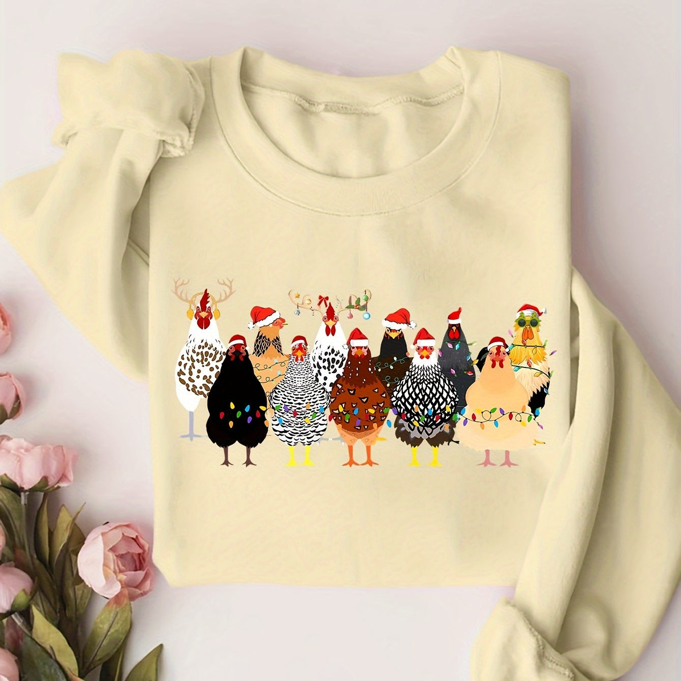 

Women's Polyester Sweatshirt , Fall/ Top