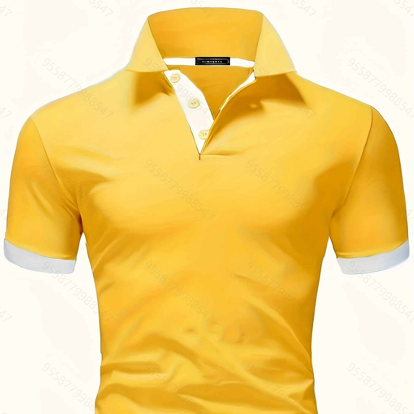 

Men' Color Golf T-shirt, Short Sleeve Tee For Summer, Casual For Males, Business And