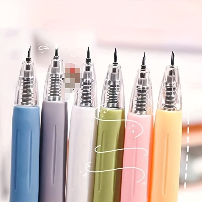 6pcs Double-Headed Roller Stamp Watercolor Pens, Multi Colored  Multifunctional Pattern Marker Pens for Writing, Drawing, Journaling,  Scrapbooks, Calendars and More