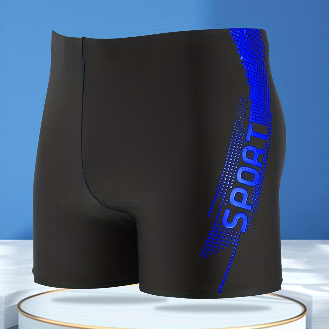 

'sport' Shorts, Quick-drying Drawstring Men's Swim Trunks, Men's Swimwear, Swim Shorts For Pool