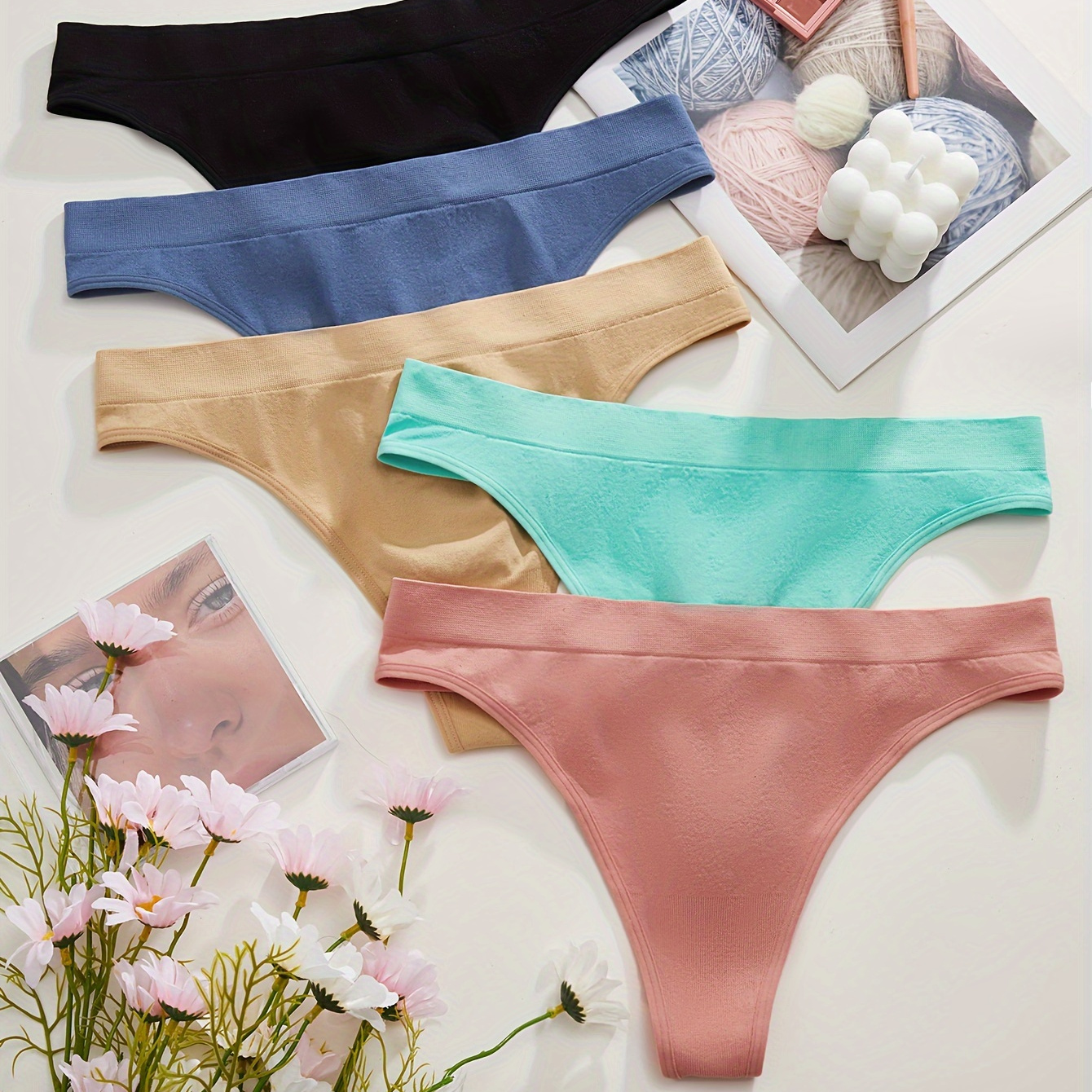 Soft No Show Boyshort Underwear For Women Soft Seamless Temu