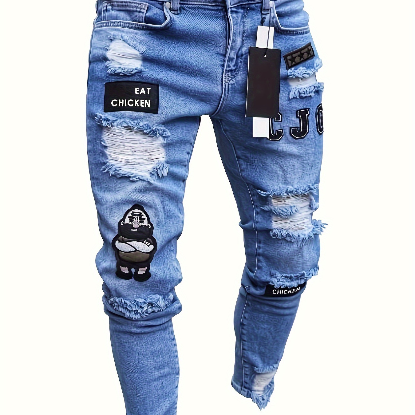 

Embroidered , Fit , Pants For
