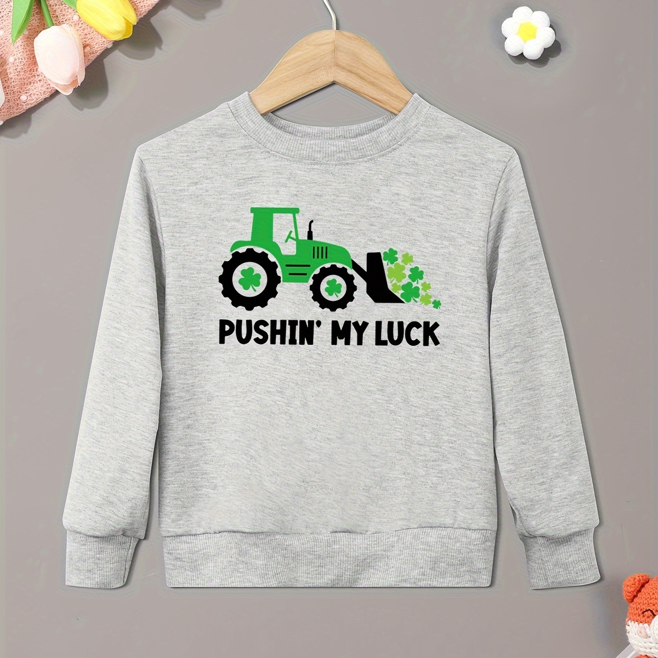 

's Day And My Boys Sweatshirt, Long Sleeve , Kids Clothes