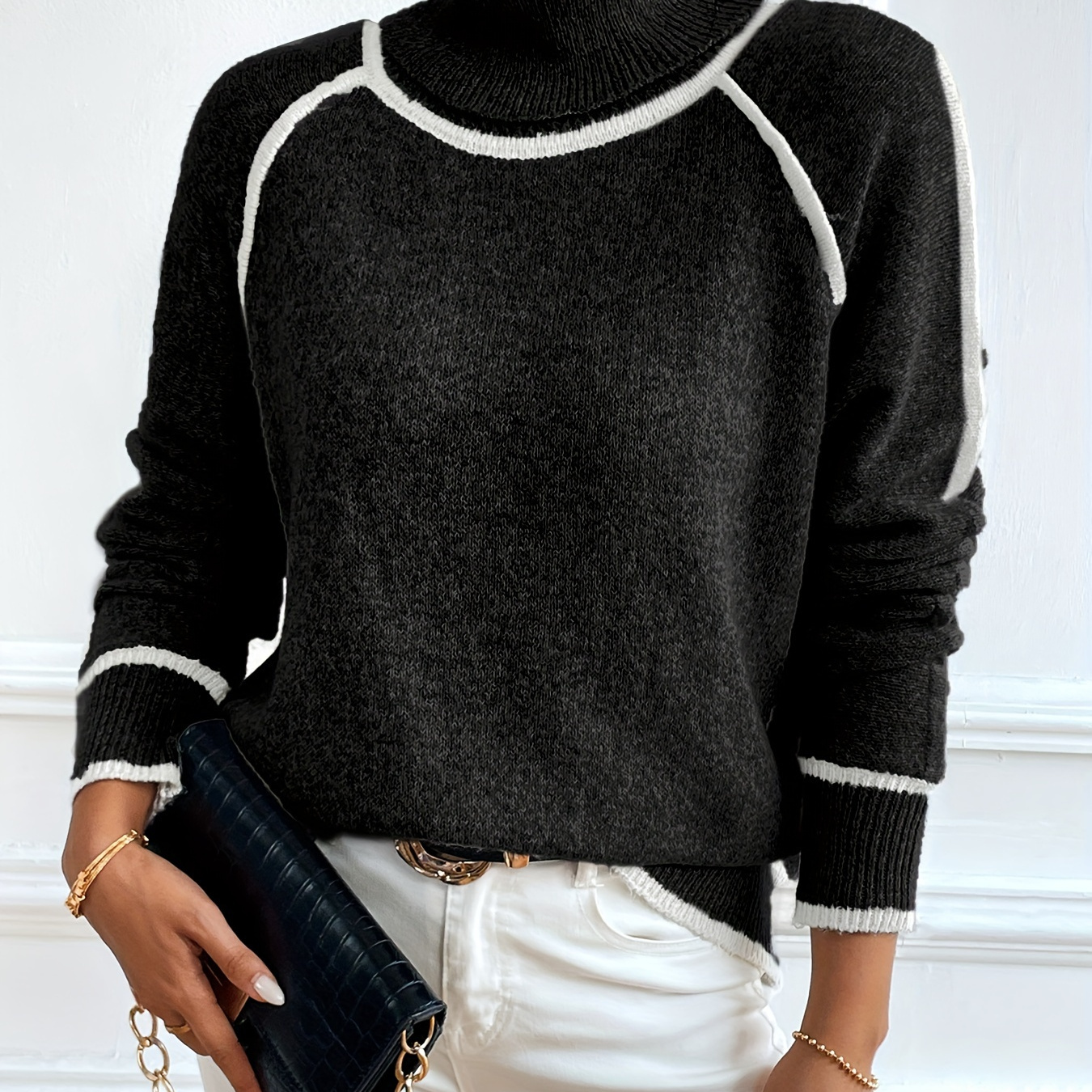 

Drop Shoulder Long For & , Women's Clothing