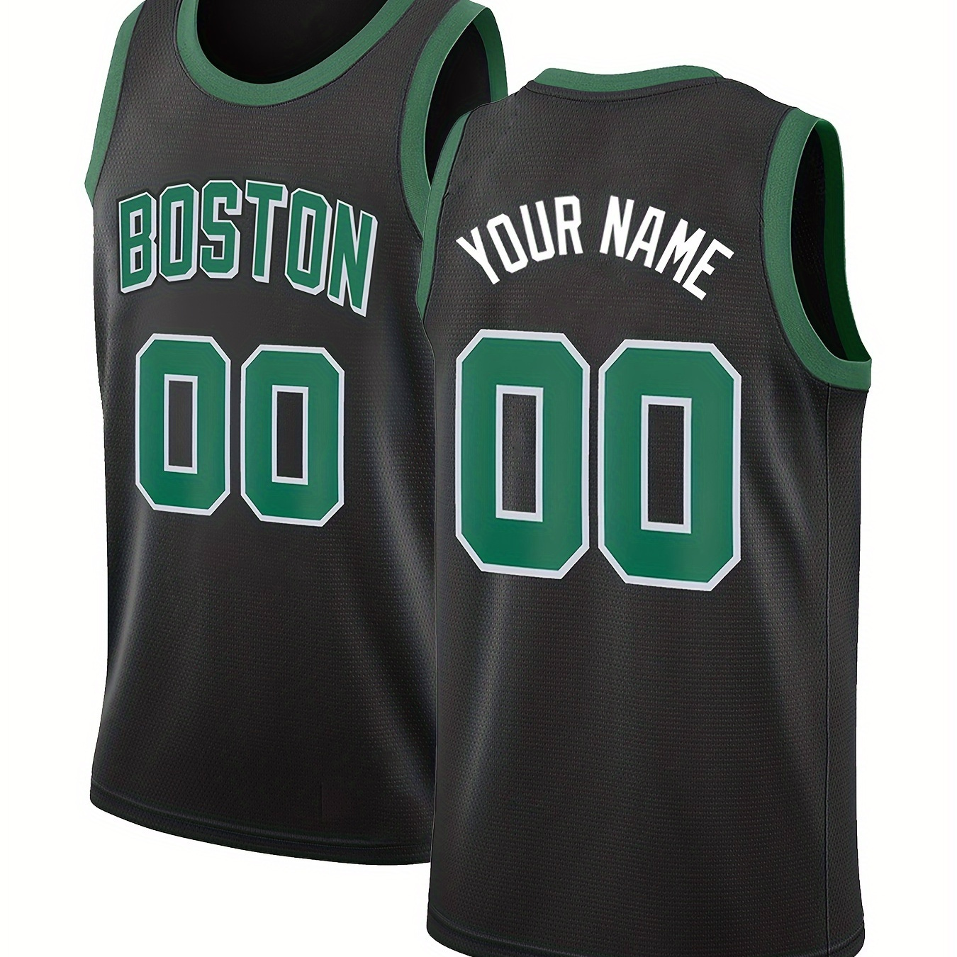 

Custom Men's Basketball Jersey - Personalized Name & Number, Embroidered, Breathable Polyester, S-3xl