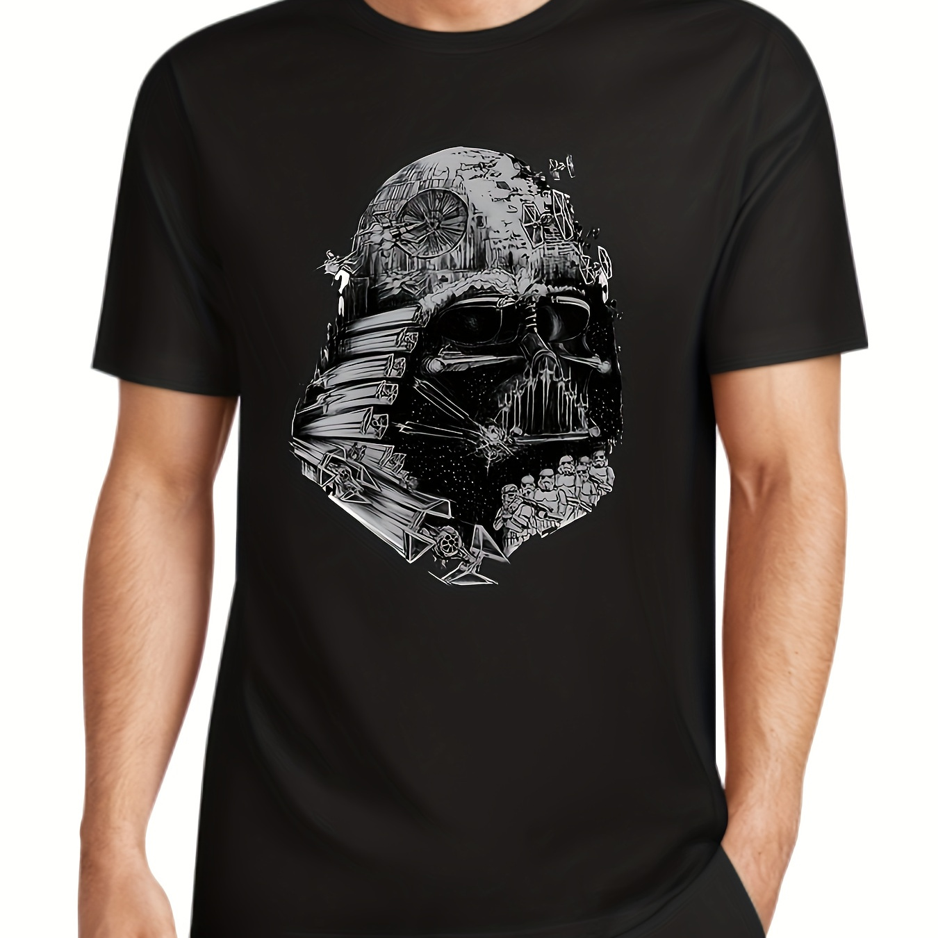 

(authorized) Vader Build Graphic T-shirt