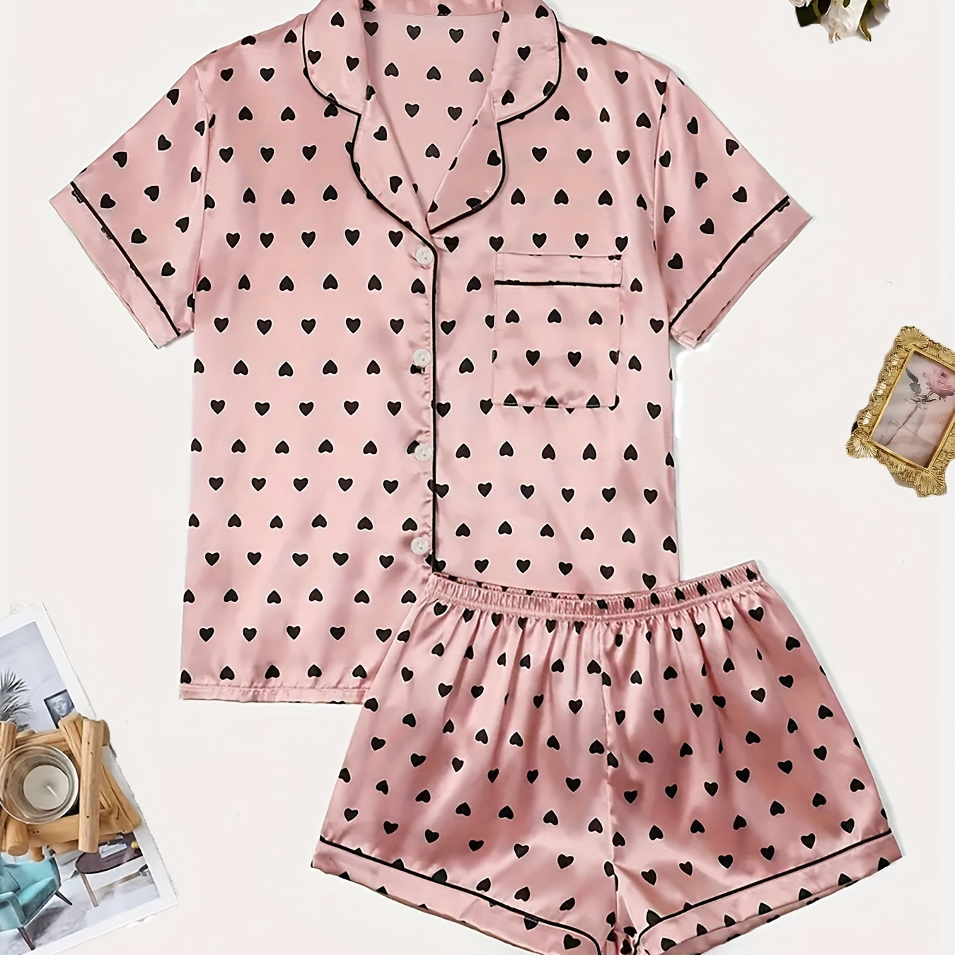 

1set Set For Women, Sleeve Top And , , , , All