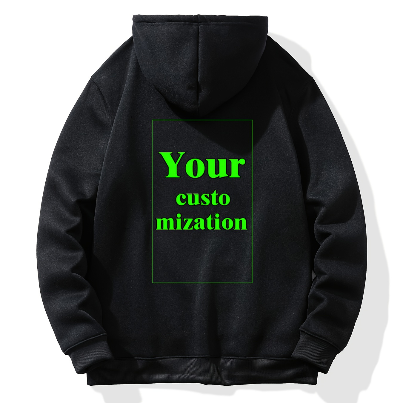 

Customized Patterns Print Men's Pullover Round Neck Hoodies With Kangaroo Pocket Long Sleeve Hooded Sweatshirt Loose Casual Top For Autumn Winter Men's Clothing As Gifts