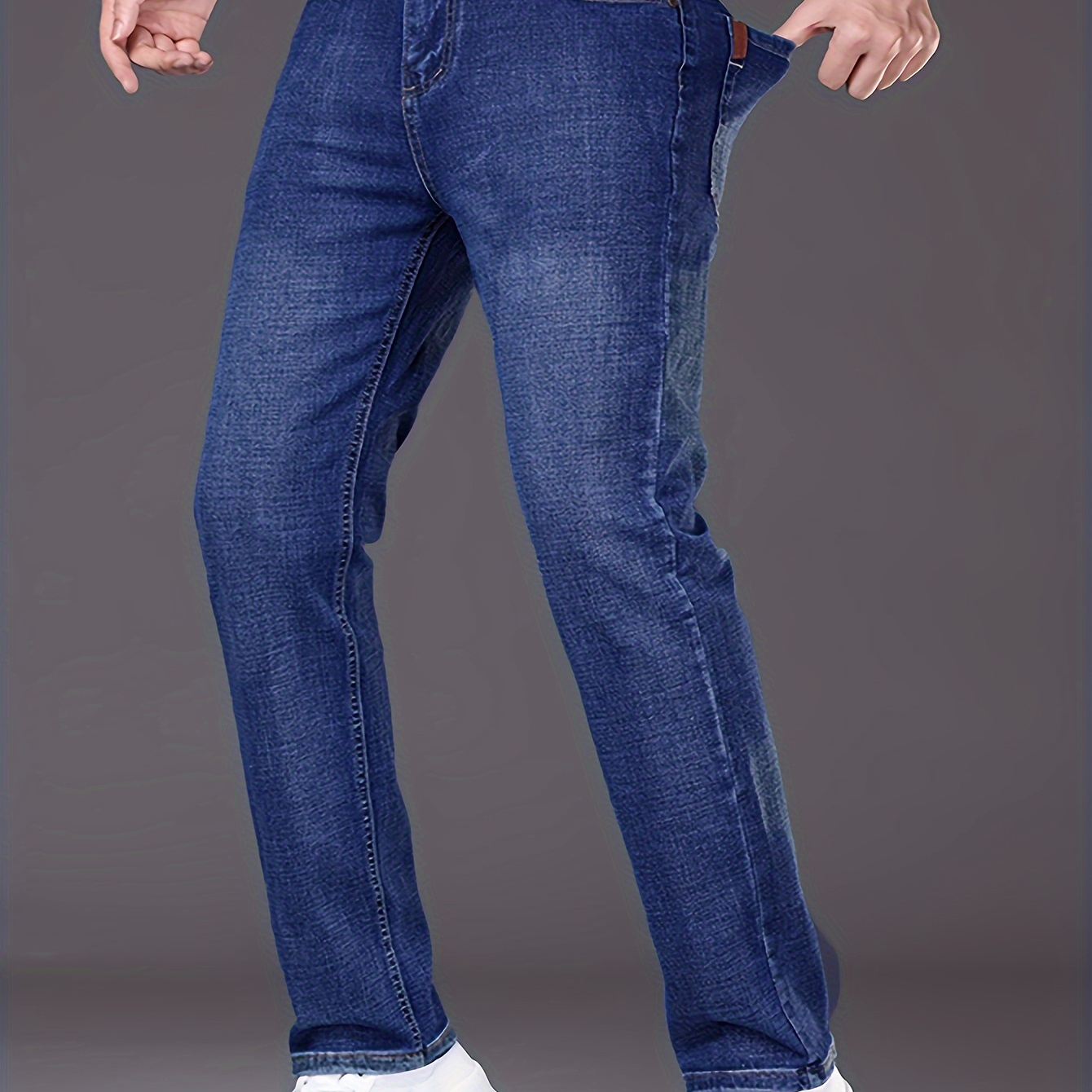 

Semi-formal Jeans, Men's Casual Stretch Denim Pants For All Business