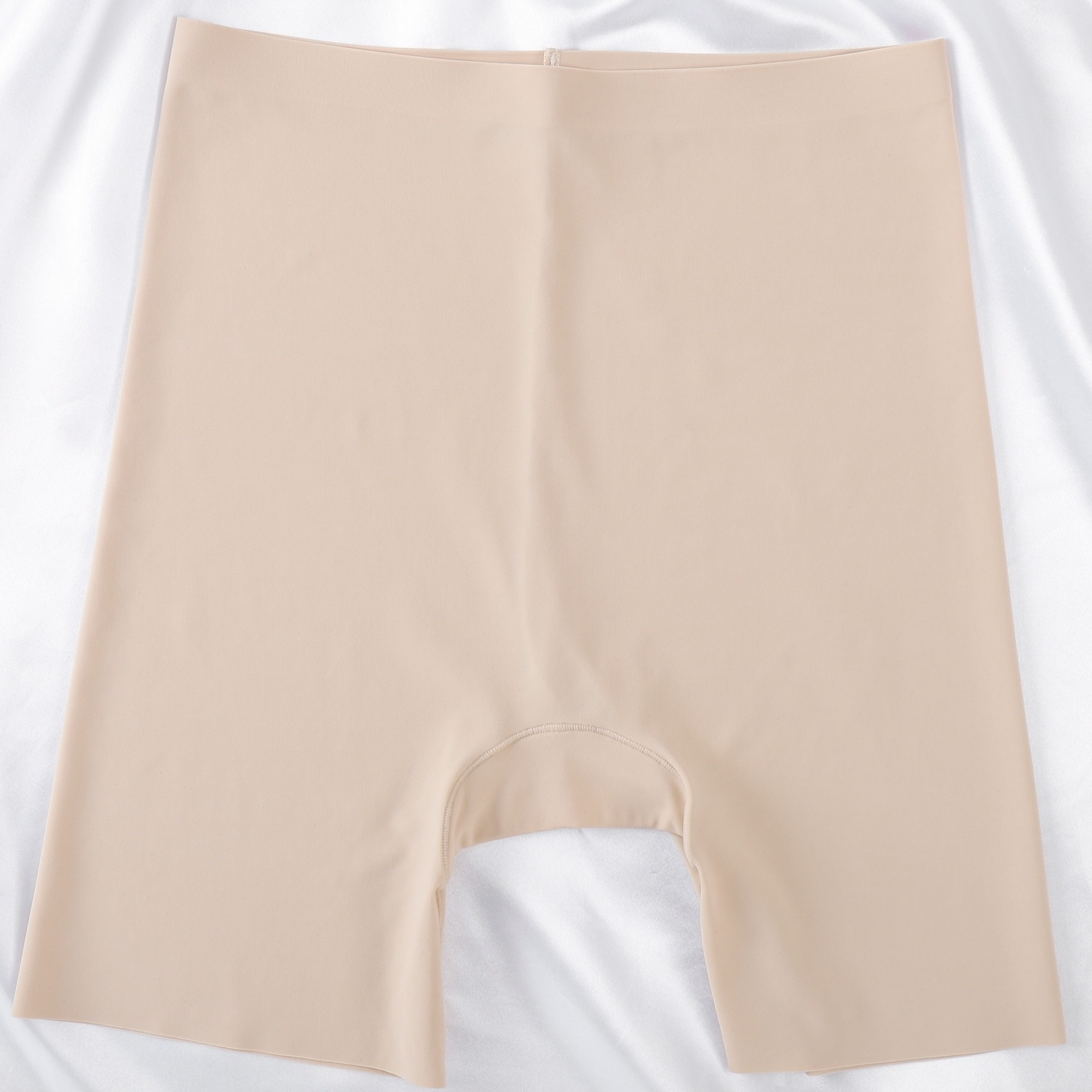 Simple Solid Boyshort Panties Comfortable Seamless Skin - Temu