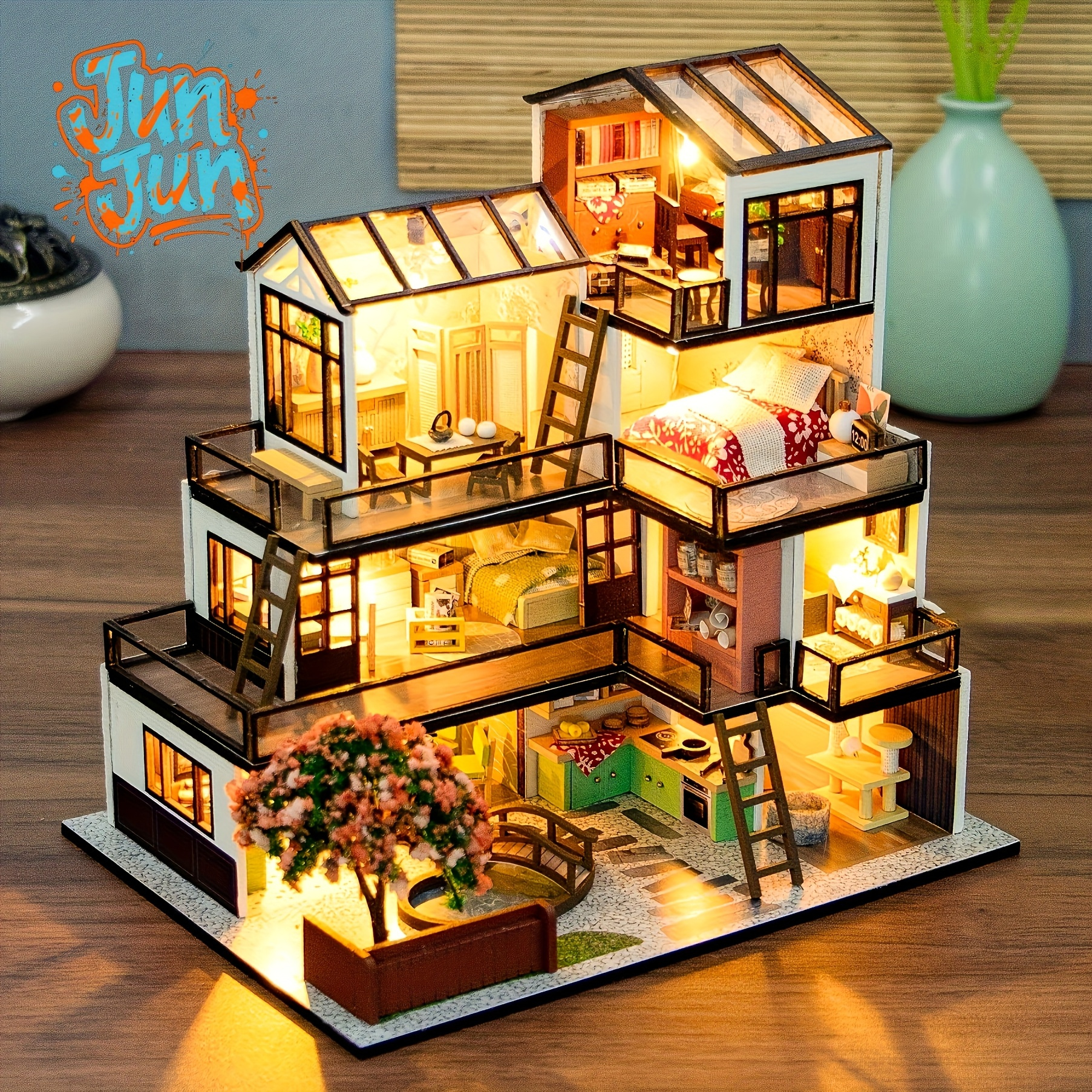 Small Sturdy Doll House Doll House Sold On Temu United States