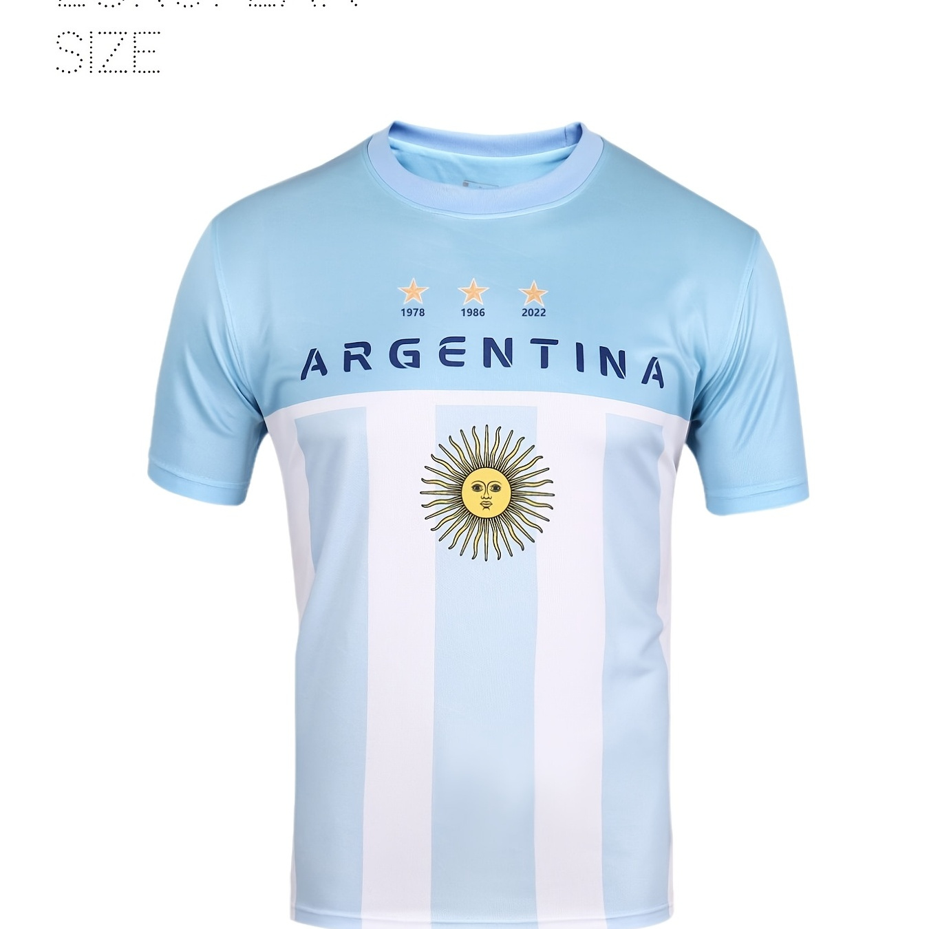  Womens Argentina Flag Jersey Vintage Futbol Soccer Remera  Argentina V-Neck T-Shirt : Clothing, Shoes & Jewelry