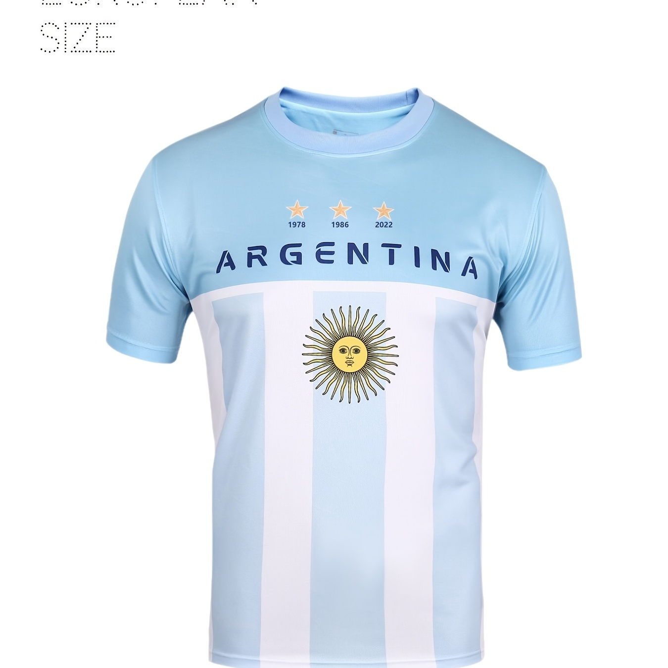 TeeShirtPalace Argentina Soccer Jersey Gift Argentina Football Fans Women's Crop Top Tee