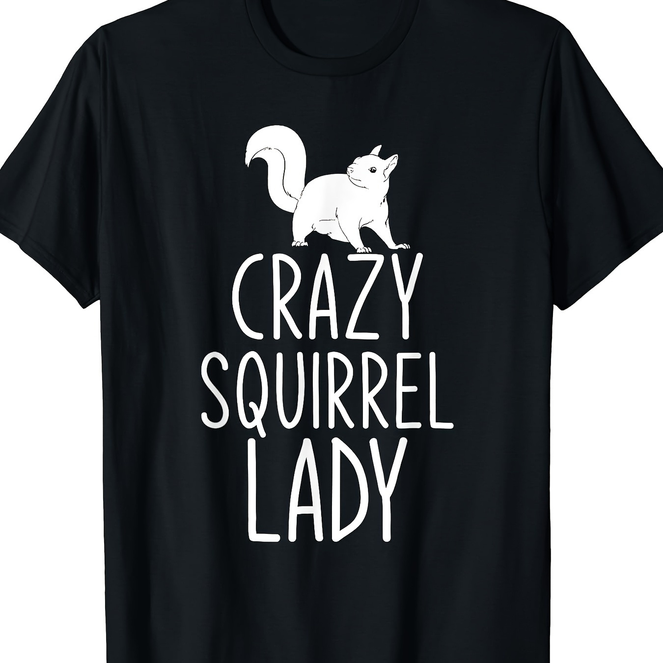 

Crazy Squirrel Lady Funny Animal Lover Women Gift Squirrel T-shirt - 220g