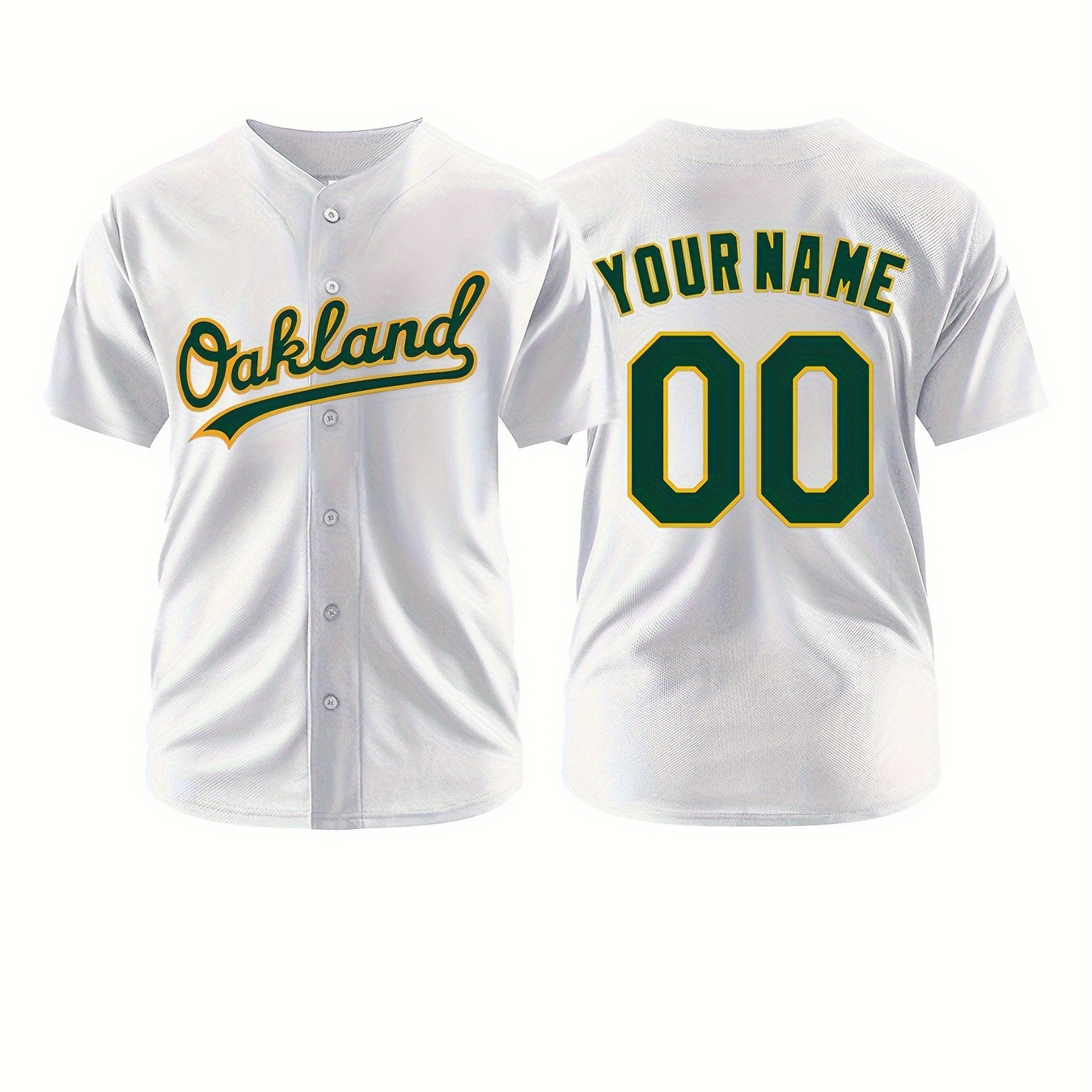 

Custom Men's Baseball Jersey, Leisure Sports Style, Personalized Name And Number, Athletic Team Uniform, As Gifts