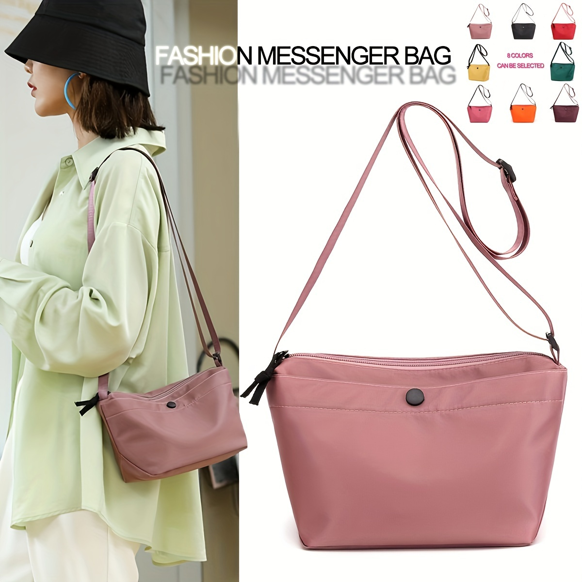 Uniqlo Leather Touch Round Mini Shoulder Bag Cross Body Bag 4 colors