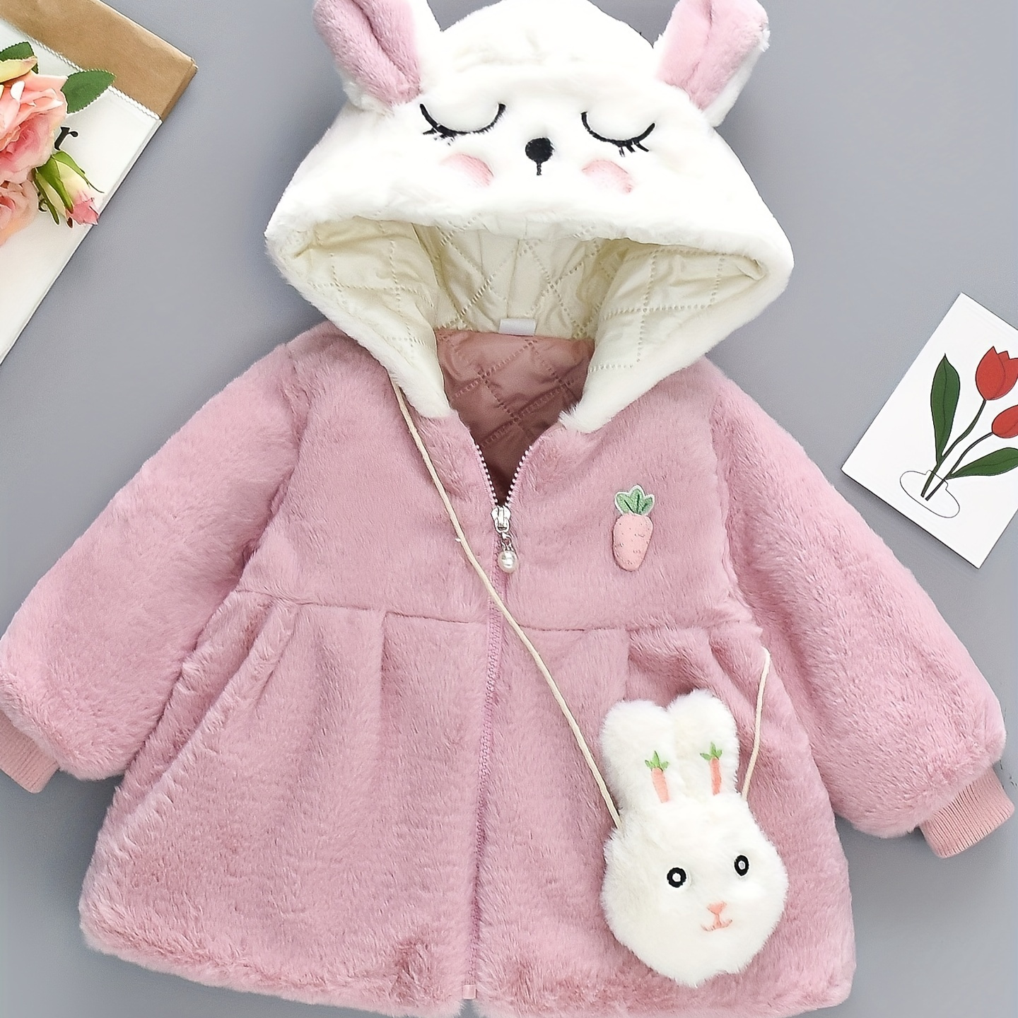 

Hooded - Long Sleeves & Matching Bag, For /