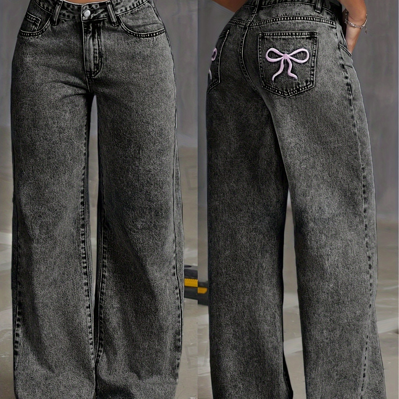 

Loose Comfy Fashion Jeans, Casual Denim Pants For Women, Women's Clothing & Denim